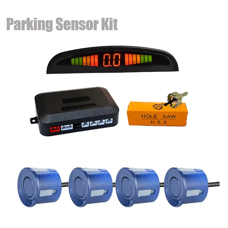 Car LED Parking Sensor Kit with 4 Radar Accurate Digital Display of Obstacle Distance Alarm Parktronic Kit Suitable For Most Car - Image 13