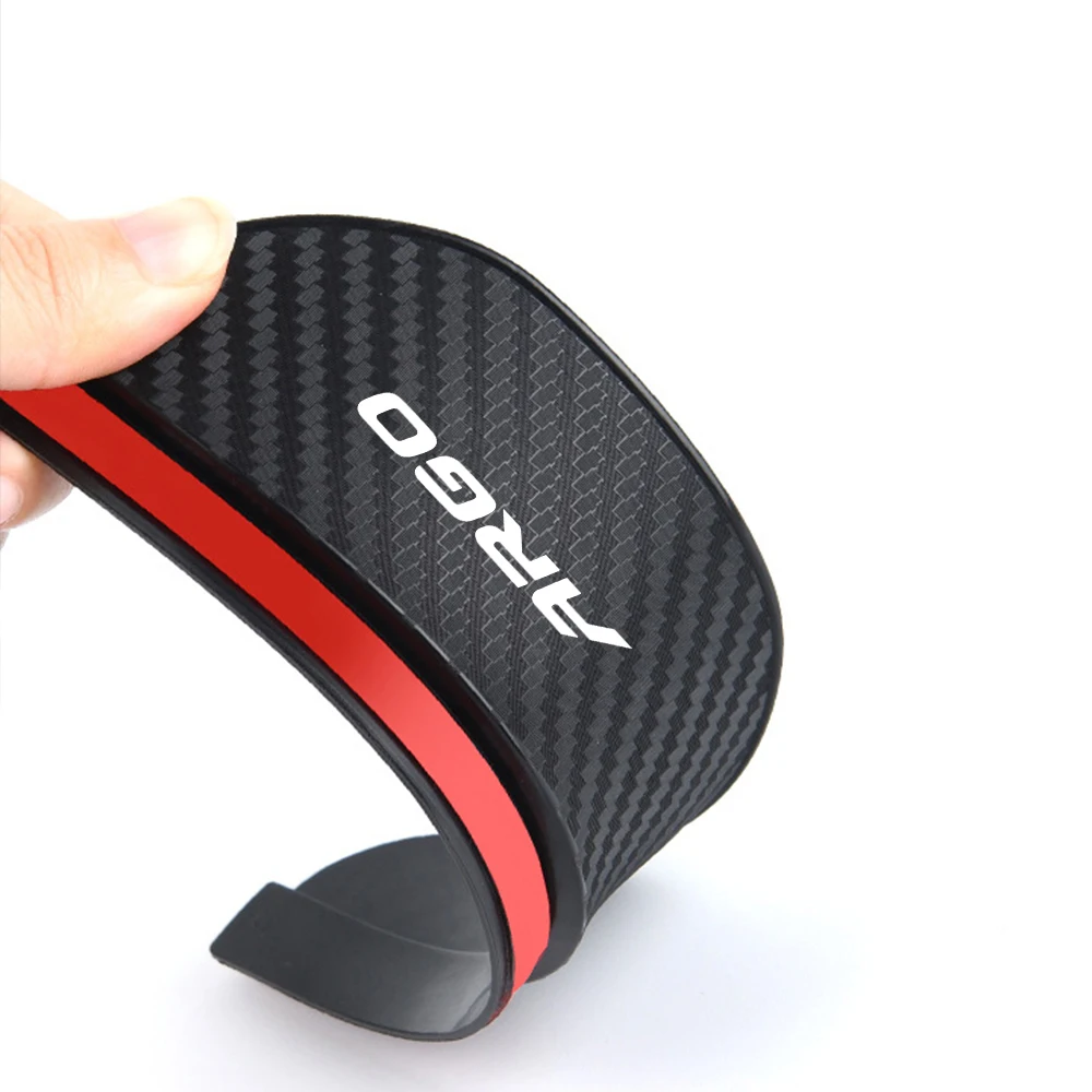 for fiat argo 2pcs car Rearview mirror Carbon fiber Rain car accessories
