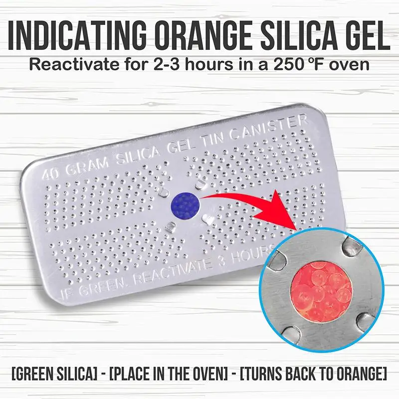 Silica Gel Dehumidifier Desiccant Car Aluminum Box Desiccant Tank