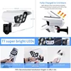 77LED Solar Light Simulation Security Dummy Camera Motion Sensor Outdoor Night Light IP65 Waterproof Lamp 3 Mode For Home Garden 5