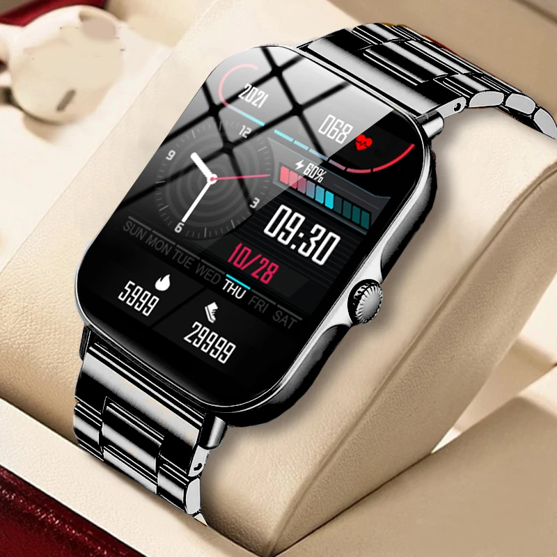 2022 New Full Touch Smart Watch Men women Fitness Watch IP67 Waterproof Bluetooth Answer Call For Android ios Men Smart Watch