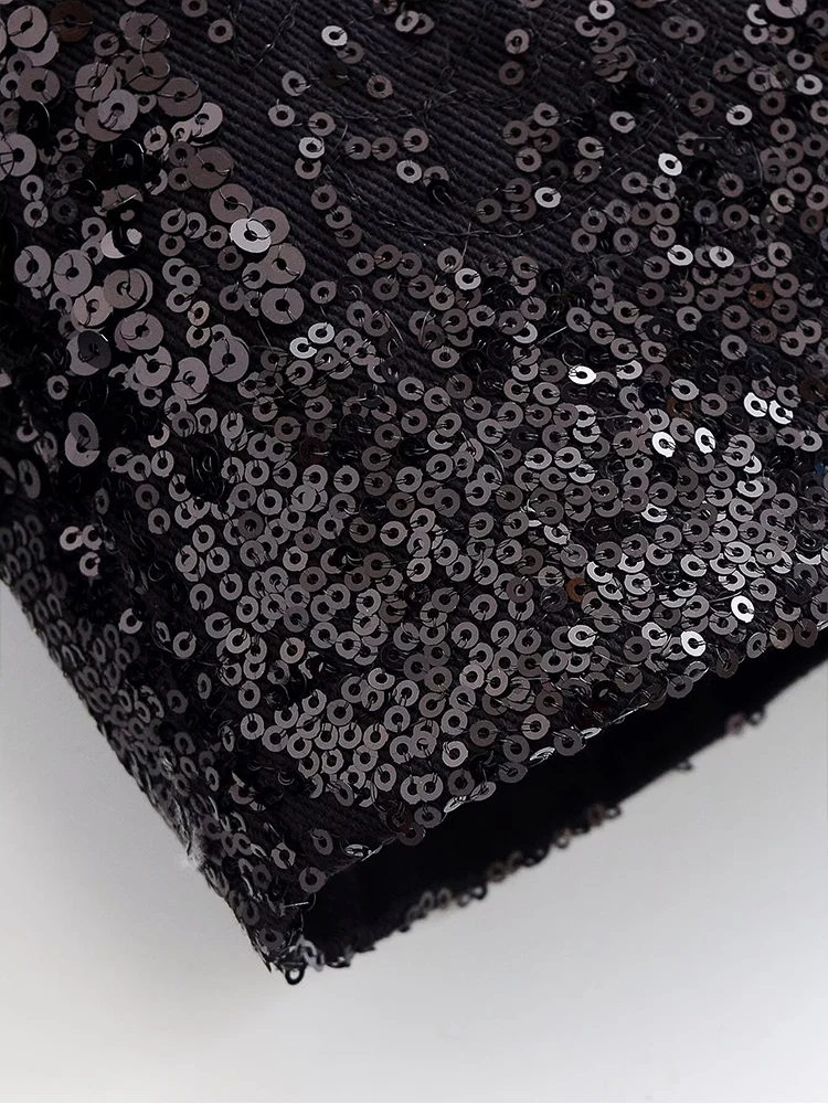 Street Sequin Women Jacket Y2k Long Sleeve Zippers Female Casual Jackets Coat 2026 Spring Unisex New Outwear ﻿ ﻿ ﻿ ﻿ ﻿