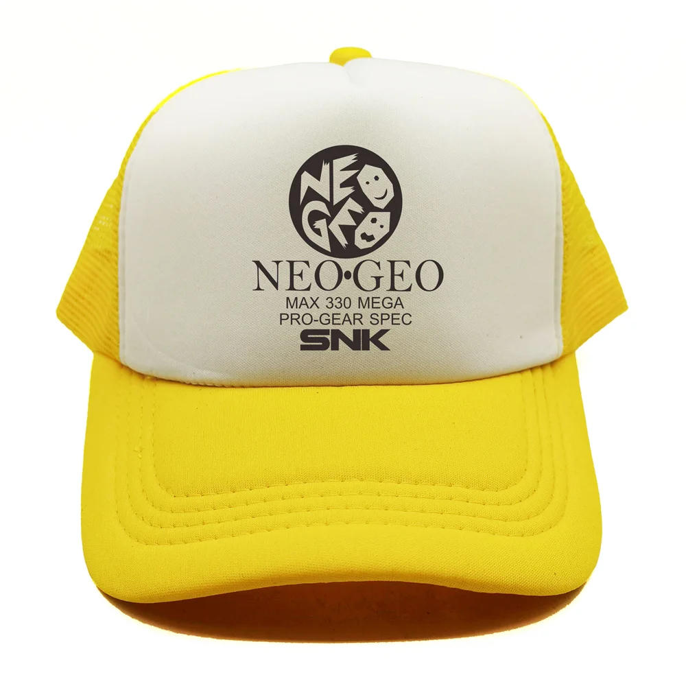 Neo Geo Pro Gear Spec Logo Trucker Cap Summer Men Funny Hat