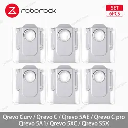 Roborock Vacuum Cleaner Essential Accessories Kit - Main Brush, Side Brush, Mop Cloth, Dust Bag, and Filter (6 Dust Bags)
