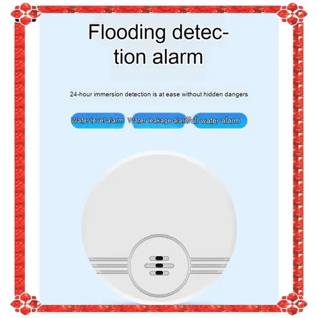 24-Hour Delivery Water Immersion Detector Ultra-Long Standby Water Level Detector Wall-Mounted Touch-Down Dual-Mode Leakage Wate 6
