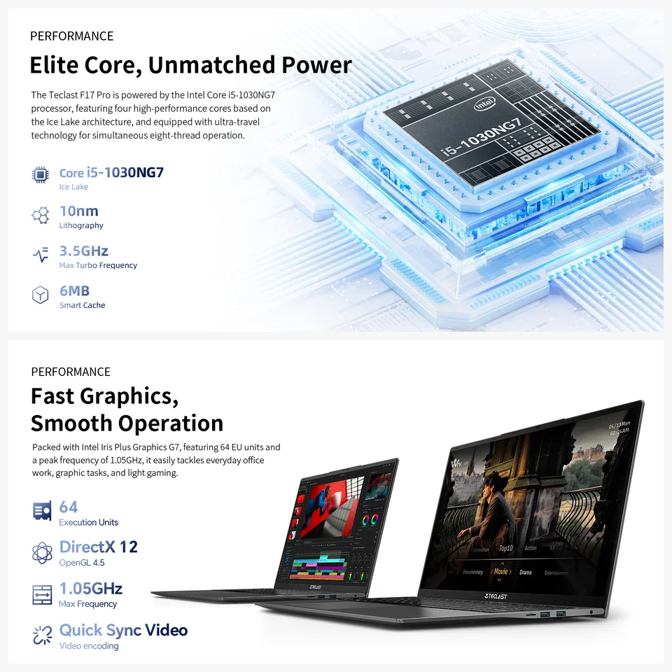 Teclast F17 Plus 17 3 Intel Gen 12 N150 (3.6GHz) 16 GB RAM 512 GB SSD Win 11 online kaufen