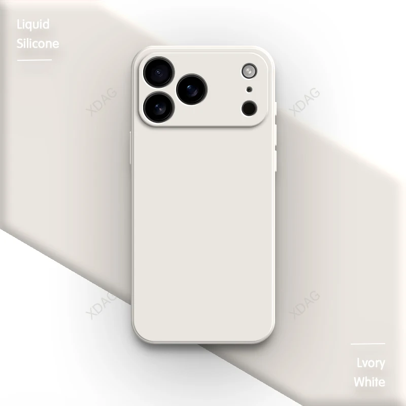 ตัวเลือกสินค้า เคสซิลิโคนเหลวคุณภาพสูงสำหรับ iPhone 17 Pro Max
