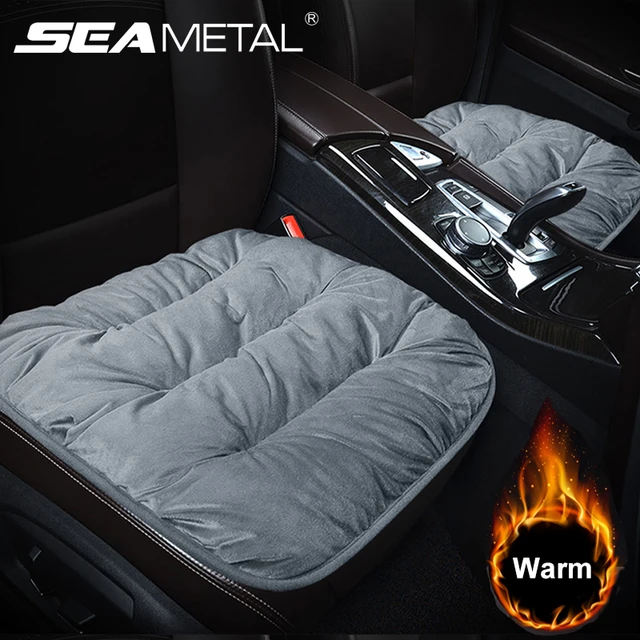 Winter Warm Padded Car Seat Cover Thicken Auto Soft Seat Cushion Protector