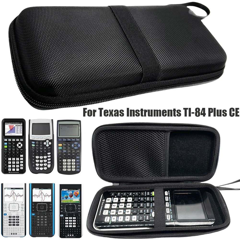 Custodia Rigida In Eva Per Texas Instruments Ti-84 Plus Custodia Per Calcolatrice Con Grafica Rigida Portatile Ce/Ti-84 Plus/Ti-83 Plus/Ti-86