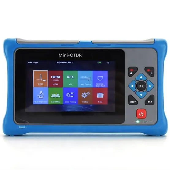 Smart Mini  Active Fiber Optic Tester 850/1300/1310/1550/1625/1650nm 100km Multimode Live Test Pon Otdr APC or UPC 20-45dB