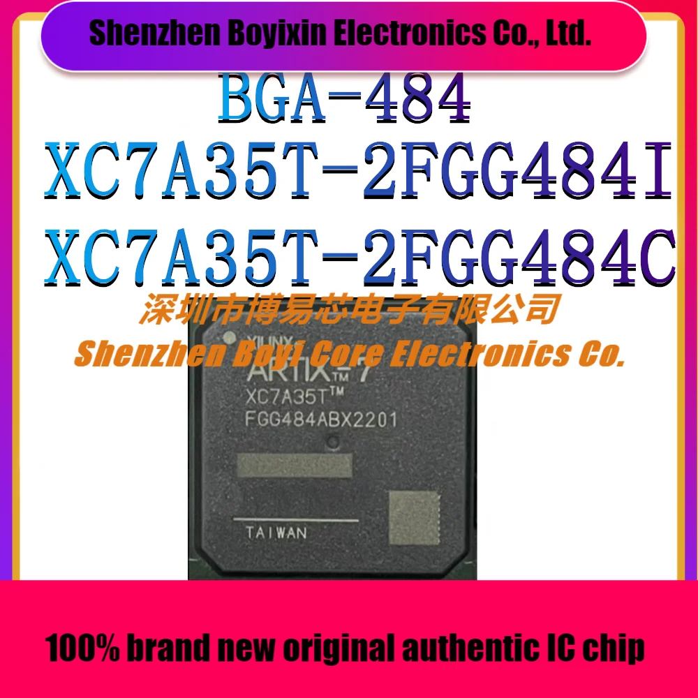 

XC7A35T-2FGG484I XC7A35T-2FGG484C Package: BGA-484 Programmable Logic Device (CPLD/FPGA) IC Chip