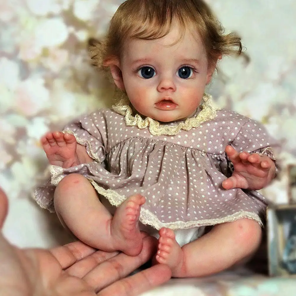 12InchFairyKitRebornUnfinishedUnpaintedBlankVinylDiyParts