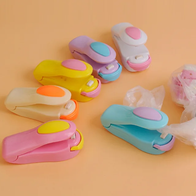 Mini Háztartási Snack Tömítőgép 1Pcs Műanyag Élelmiszer -Tároló Táska Bezárási Szerszám - Image 2