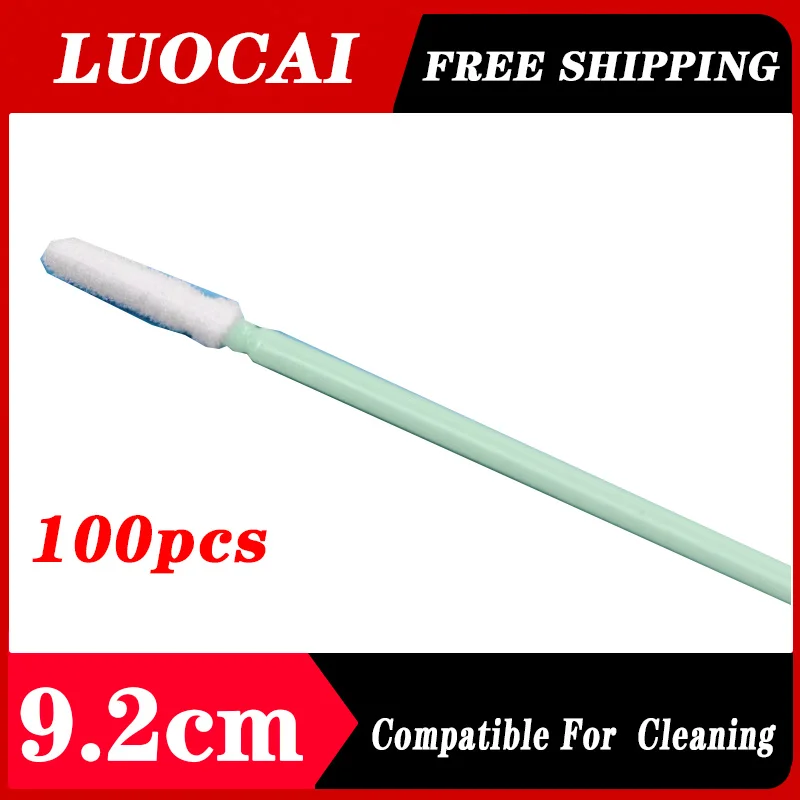 

100 шт. промышленные хлопковые микроватные палочки Dus Off волоконные лазерные инструменты антистатические для очистки лазерных линз защитные детали для окон