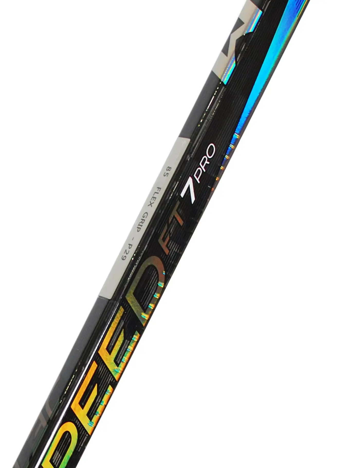 [2-Pack][Special Color][Silver][FT7] New Ice Hockey Sticks Senior SPEED serries FT7 PRO With Grip Carbon Fiber P28 P29