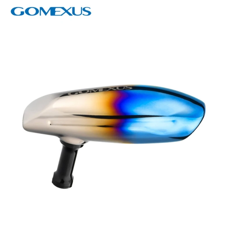 Gomexus T-Bar Per Shimano Ocea Conquest Saragosa Sw Daiwa Saltiga Saltist Manopola In Titanio Acqua Salata 105Mm