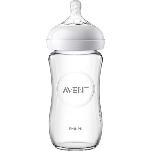 Miniatuur modder Deuk Philips Avent Natural Glass Baby Bottle 240 Ml 1 Month + Scf053/17 -  Bottles - AliExpress