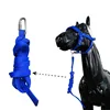 Horse Lead Rope With Silver Iron Large Hook Racing Halters for Leading Training Horses Equipment ﻿ 3