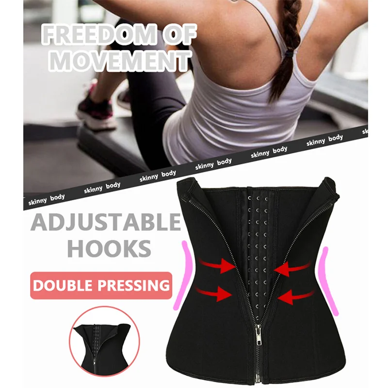 Waist Trainer Lumbar Support Belt Back Brace Waist Support Belt Back Support Belt Weightlifting Belt Waist Shaping Belt Weightlifting Waist Guard Waist Trainer Belt Weightlifting Waist Belt Women Waist Support Sauna Sweat Corset Slimming