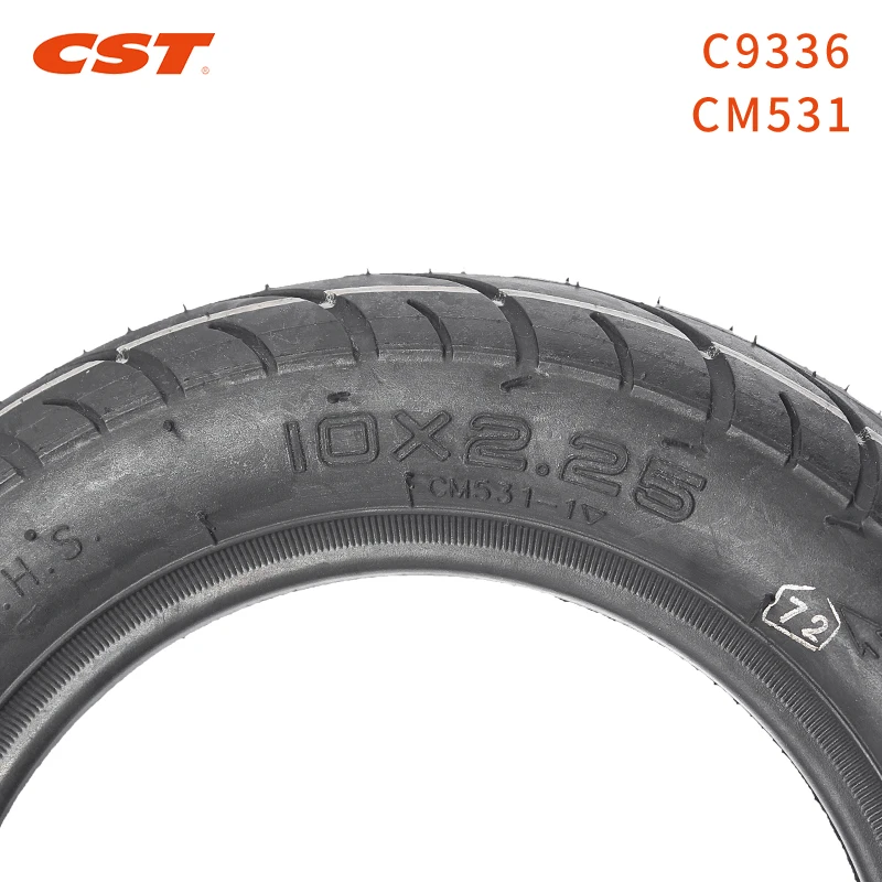 CST-10 "High Quality Speedway Tyre for Electric Scooter, Thickened, Explosion Proof, Advanced Tire, 10x2.50, 10x2.25