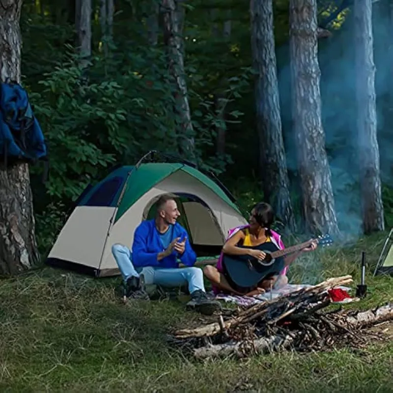 anngrowy Camping Tent 2/4 Person Instant Family Tent Up Tents for Camping Waterproof Portable Hiking Camp Lightweight Tent 4 anngrowy Camping Tent 2/4 Person Instant Family Tent Up Tents for Camping Waterproof Portable Hiking Camp Lightweight Tent 4