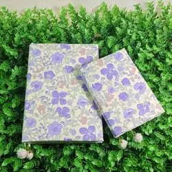 Purple Puff Notebook Cover and Planner Case - Protective Journal Shell for Office Stationery Supplies (Purple Puff Cover)