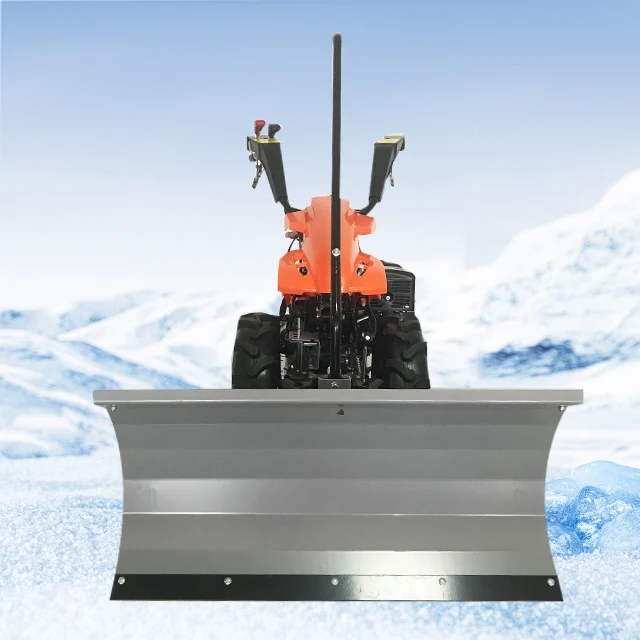 Macchina per la rimozione della neve su strada urbana invernale con soffiatore di neve a ingranaggi pieni spinta a mano 220V Nuova condizione - immagine 3