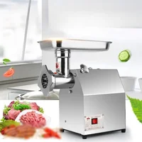 800W Heavy Duty Electric Meat Mincer Grinder  Powerful Home Portable Sausage Stuffer Meat Mincer Food Processor  Stainless Steel 1