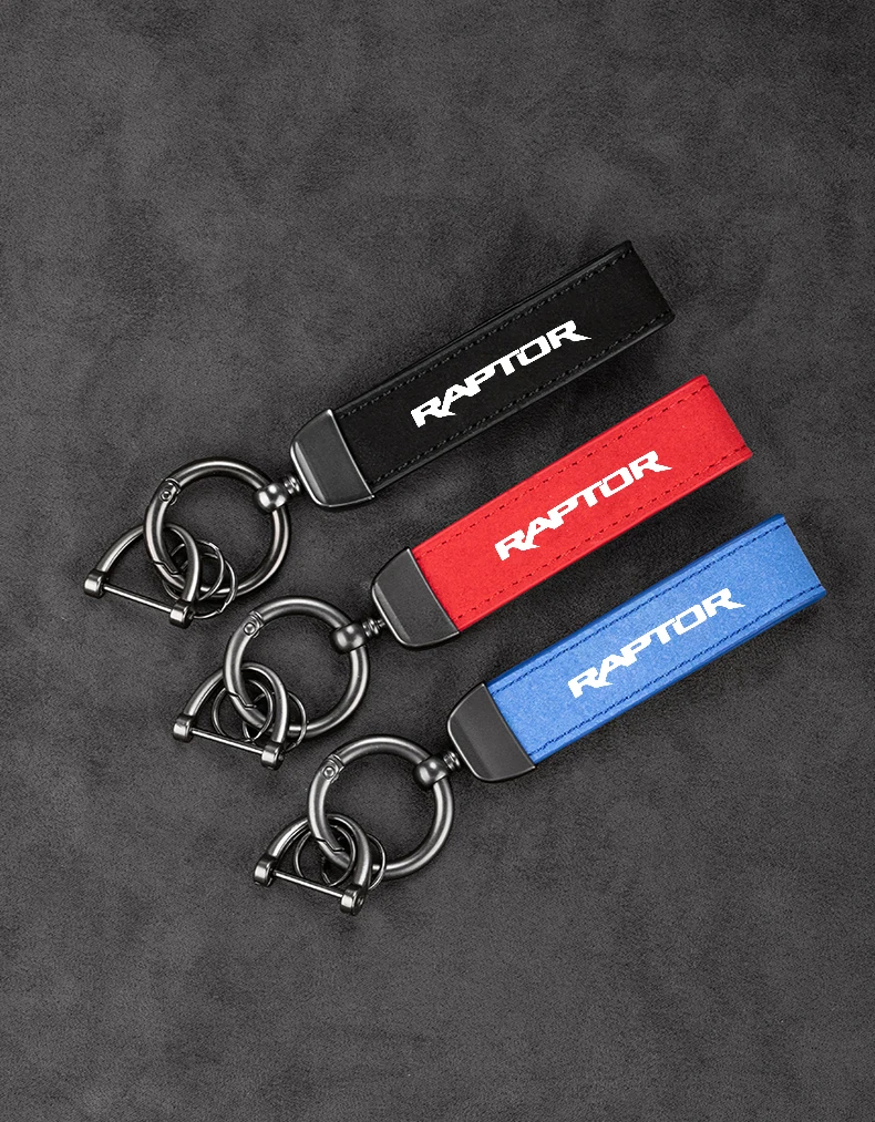 Portachiavi In Pelle Scamosciata Per Auto Portachiavi Portachiavi Con Ciondoli Portachiavi Con Cordino Portachiavi Per Ford Raptor Svt Ford Ranger Acc