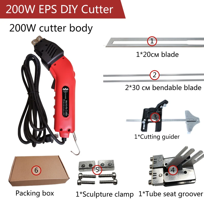 Foam DIY Cutter Knife 5-20CM Electric Portable Styrofoam Cutting Tools Professional Polystyrene Cut Machine Hot Knife EPS Cutter