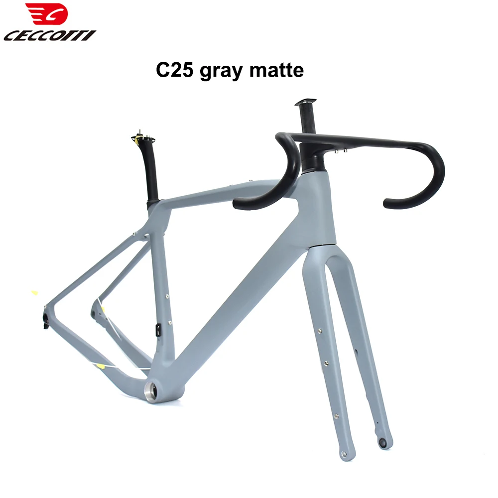 Bicycle Parts Bicycle Frame Carbon Gravel Bike Frame Disc Brake Road Bike Frameset 700 * 47C Cyclocross