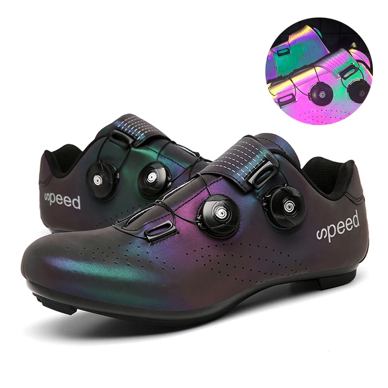Cycling Sneaker MTB Men Road Bike Shoes Racing Self-locking Speed Bicycle Shoes Women Mountain Biking SPD Cleats Footwear