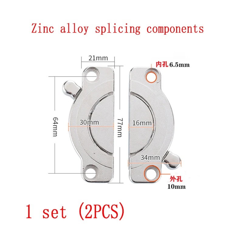 Zinc alloy - 1 set