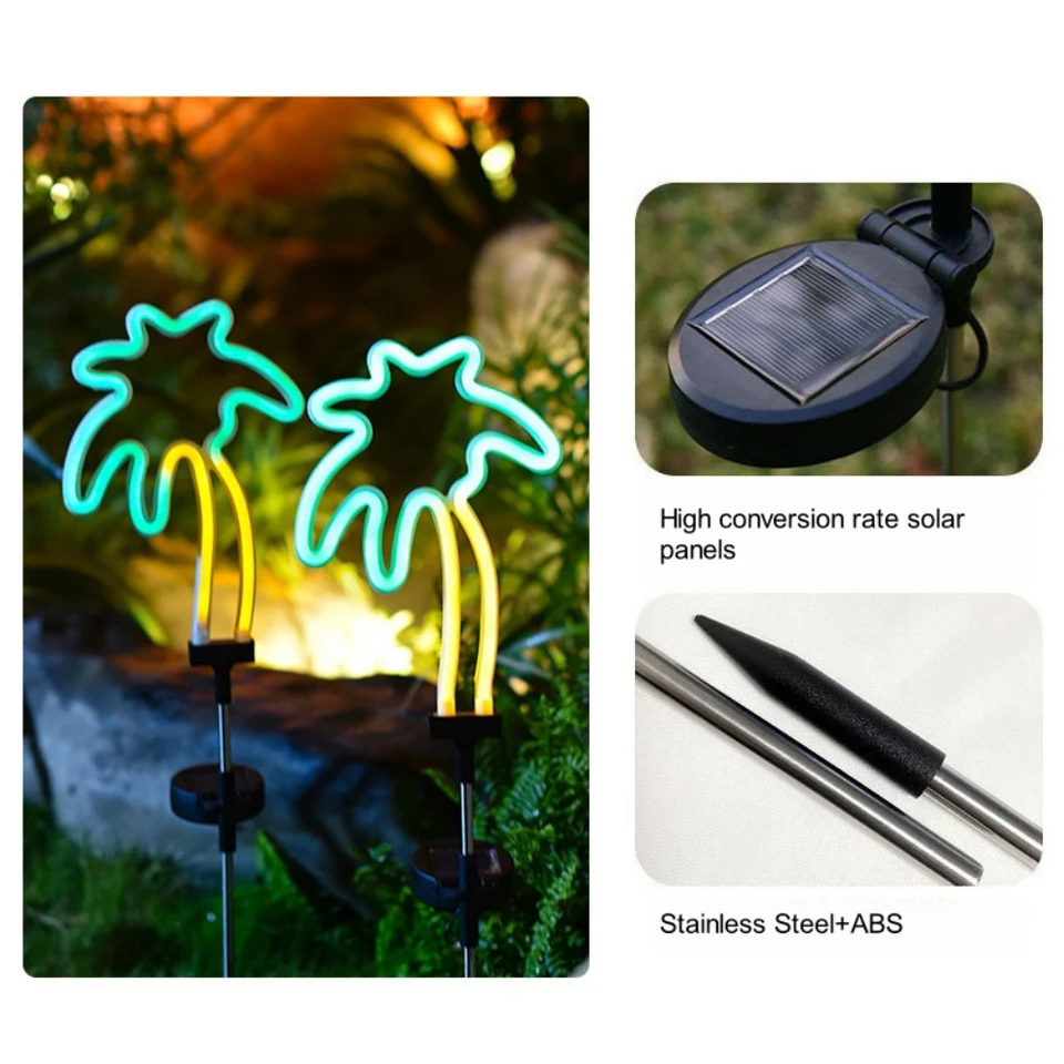 Lot De 5 Clous De Jardin à LED - Pour Décoration De Noël - Pour Noël, Extérieur, Camping, Jardin, Pelouse (blanc Chaud