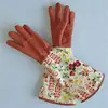 Heavy Duty Gardening Rose Pruning Gauntlet Gloves Thorn Proof Long Sleeve Work Welding Garden Gloves 4