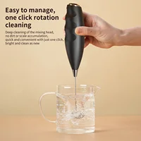 2025 New Stylish Multifunctional Handheld Electric Mixer Battery Operated Dual-head Whisk for Cappuccino, Matcha, Eggs, Lattes 3