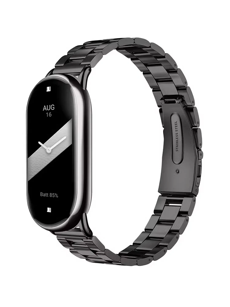 Riemen für Xiaomi Mi Band 10 9 8 NFC Miband 10 Metall Edelstahl Pulseira Correa Armband Mi Band 10 Handgelenk Ersatzgürtel – Detail 2