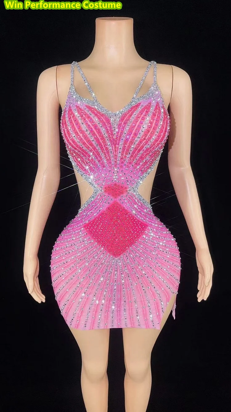 Watermelon Sling Strap Waist Exposed Tight Fit Hip Wrapped Short Skirt Waist Wrapped Sexy Multicolor Nightclub Bar Performance
