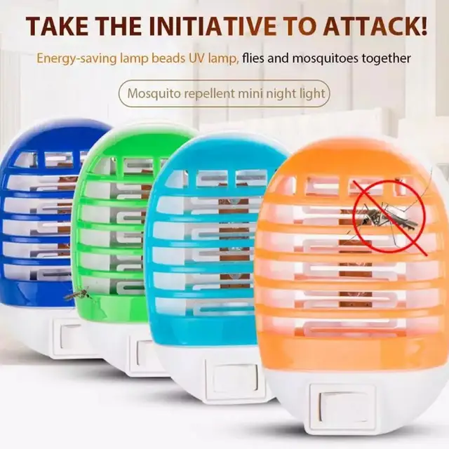 Mini Elektromos Szúnyoggyilkos Lámpa Kártevőirtó Led -Lámpa Csapdabug Zapper Az Anti Szúnyog -Rovarriasztó Gyilkos Dropsh U5R0 - Image 2