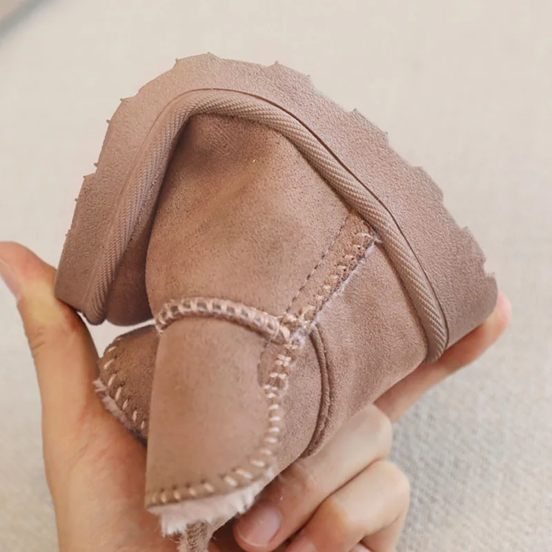 Fashion Children Casual Snow Boots Baby Boys Girls Short Boots Winter Kids Running Sport Shoes Warm Child Sneakers CSH1494
