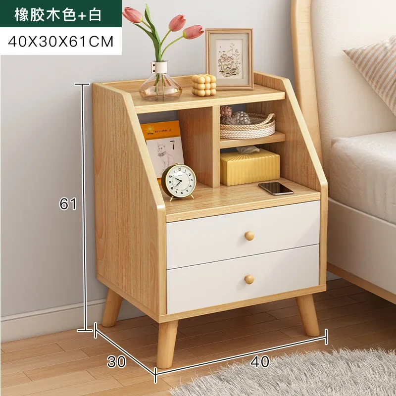 

2023 Year New AOLIVIYA Bedside Table Simple Modern Small Simple Bedroom Rental Room Small Cabinet Bedside Locker Storage Rack