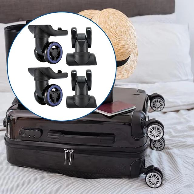 Ruote per valigie universali ruote per valigie silenziose e durevoli ruote  per valigie ruote girevoli ruote per bagagliaio per valigia - AliExpress
