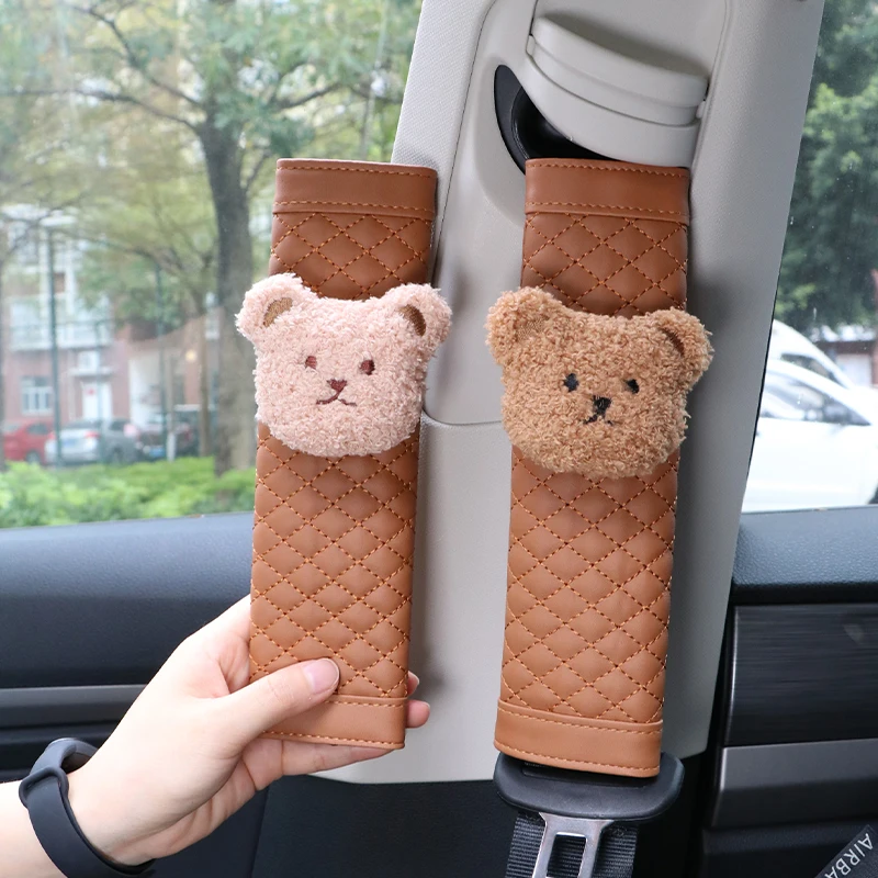 Juste de ceinture de sécurité de voiture pour enfants, dessin animé mignon,  KrasnoAnimal, coussin SFP, sangle à démarrage automatique, coussin de  protection pour enfants, 1 pièce - AliExpress