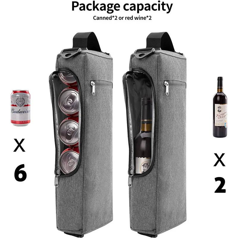 Wine Beer Cooler Bag Soft Golf Cooler Bags Insulated Beer Holder Waterproof Outdoor Car Drinks Wine Bag Case Handbag