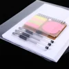 Portable For Documents Lightweight Expanding Wallet Home Office Snap Button Plastic Multifunctional File Folder A4 Size Storage 6