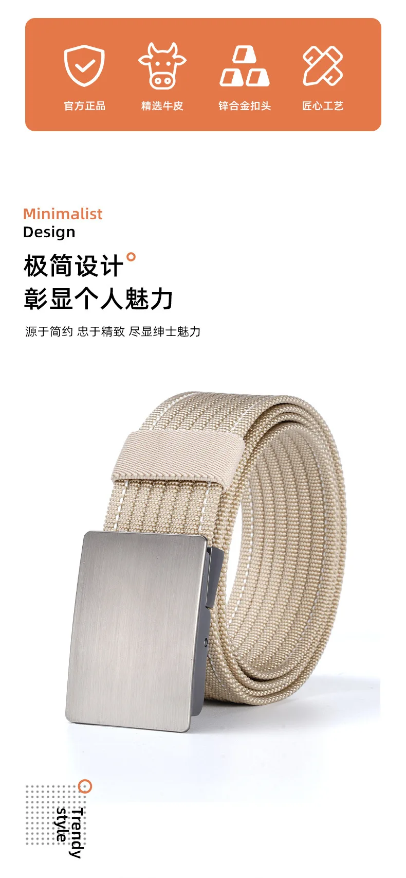 38mm Tactical Belt Metal Buckle Aloy Quick Release Casual Nylon Belt Man Black Beige Thick Original High Quality 100 110 120 cm