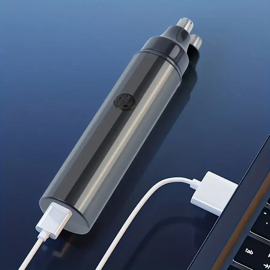 Rechargeable Nose Hair trimmer and Facial Hair remover for Men Nose Shaver for nasal clearance portable grooming tool
