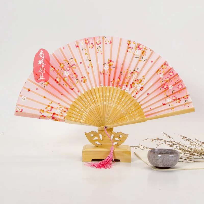 

Japanese-style folding handheld fan, portable foldable hand fan