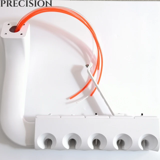 Dental Chair Equipment Accessories Quintuple Hanger Mobile Phone Cleaning Machine Jack Box Plastic Quintuple Shelf Dentist Seat