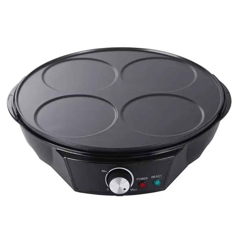 Electric Crepe And Pancake Maker Crepe Pan Machine Griddle Nonstick 12 Inch Hot Plate 2